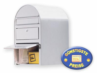 Briefkasten Bobi Swiss i in Edelstahl