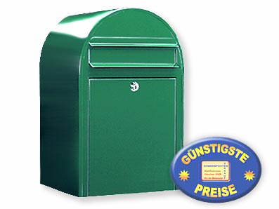 Briefkasten Bobi Classic 6005 grn