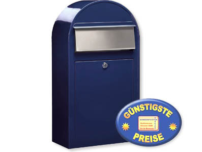 Briefkasten Bobi Grande S 5003 blau