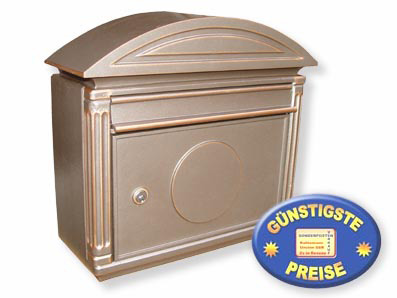 Briefkasten Venezia 1899 bronze Burgwchter