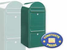 2er Briefkasten Bobi Duo 6005 grn