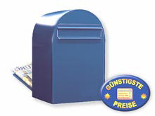Briefkasten Bobi Classic B 5003 blau