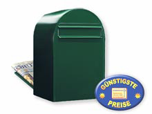 Briefkasten Bobi Classic B 6064 schwarzgrn