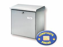 Briefkasten Comfort 913 silber Burgwchter