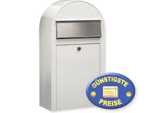 Briefkasten Bobi Grande S 9016 wei