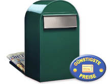 Groraum-Briefkasten Bobi Grande B 6005 grn