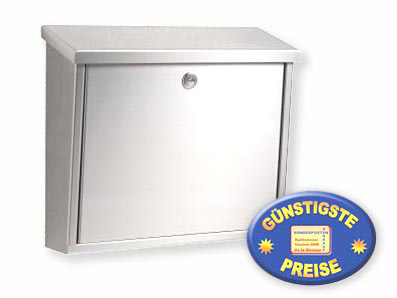 Briefkasten CMD New Design 30 Edelstahl