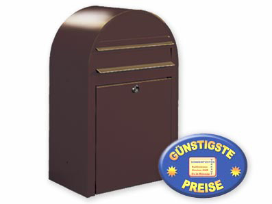 Briefkasten Bobi Classic 8017 braun