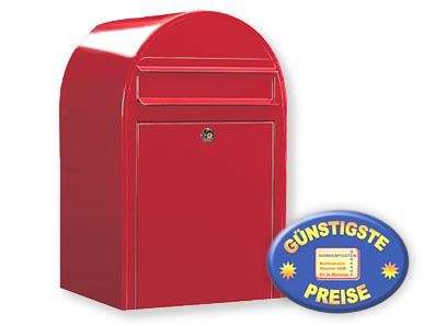 Briefkasten Bobi Classic 3001 rot