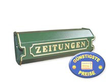Zeitungsbox 1890 grün Burgwächter