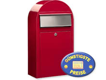 Briefkasten Bobi Grande S 3001 rot