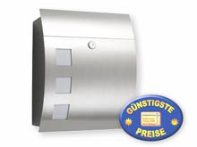 Briefkasten CMD New Design 46 Edelstahl